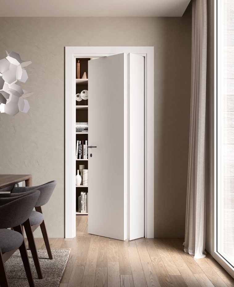 Porte intérieure dans un intérieur architectural
