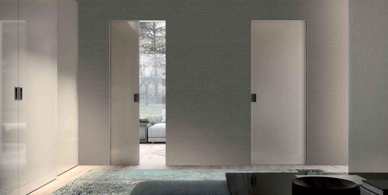 Porte intérieure dans un intérieur architectural
