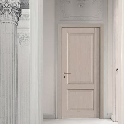Porte intérieure dans un intérieur architectural