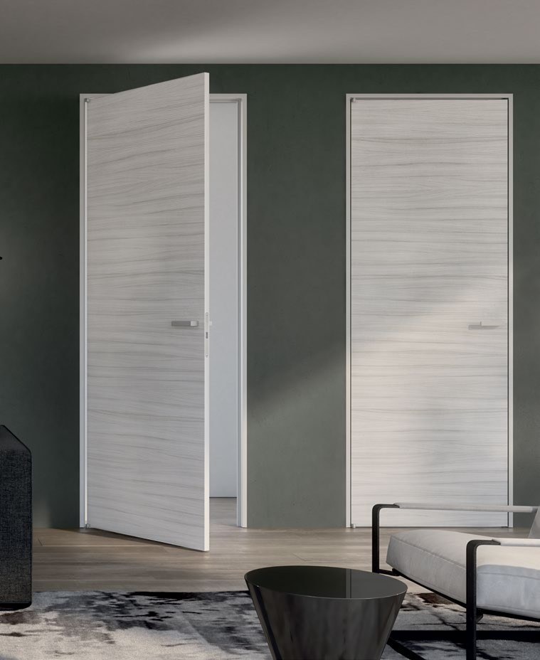 Porte intérieure dans un intérieur architectural