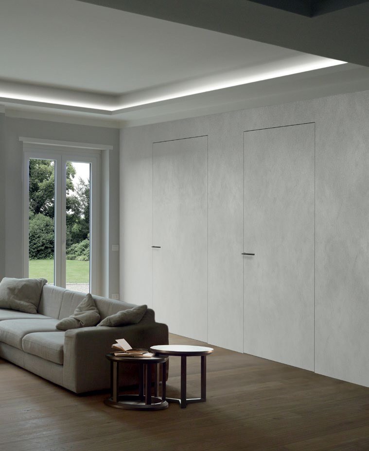 Porte intérieure dans un intérieur architectural