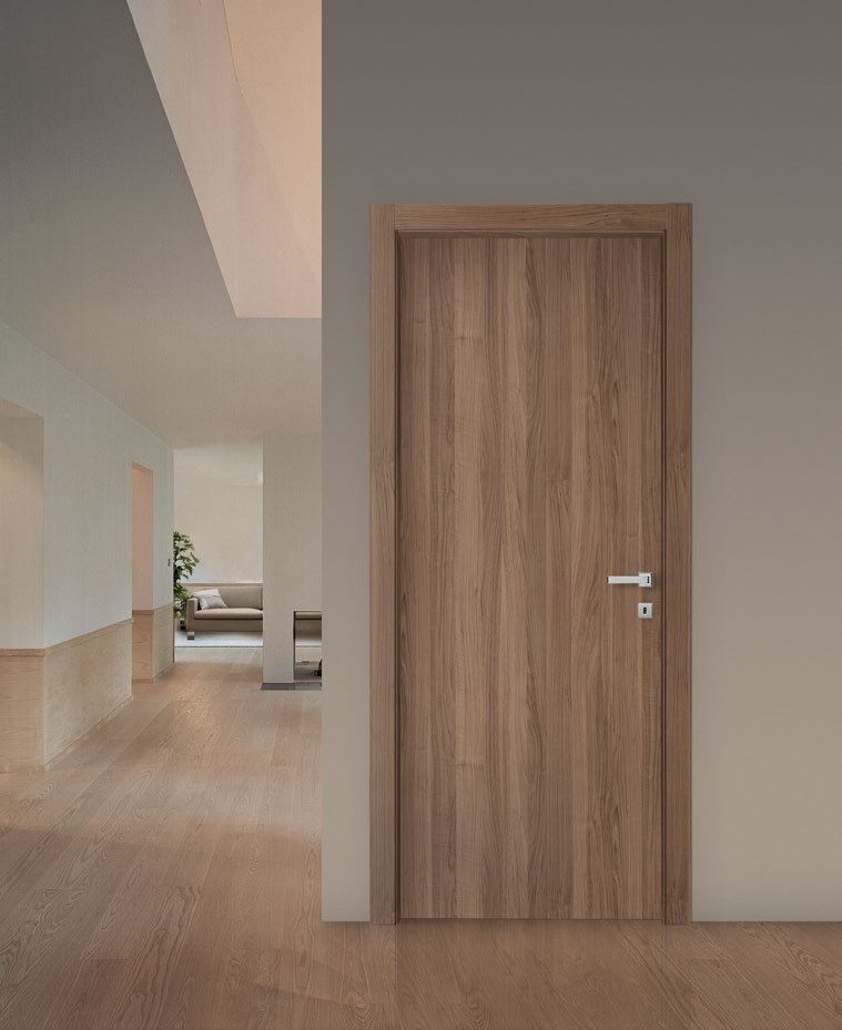 Porte intérieure dans un intérieur architectural