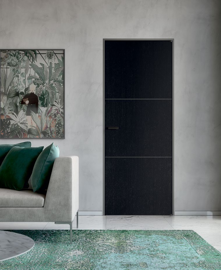 Porte intérieure dans un intérieur architectural