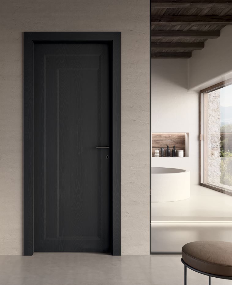 Porte intérieure dans un intérieur architectural
