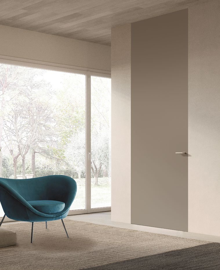 Porte intérieure dans un intérieur architectural