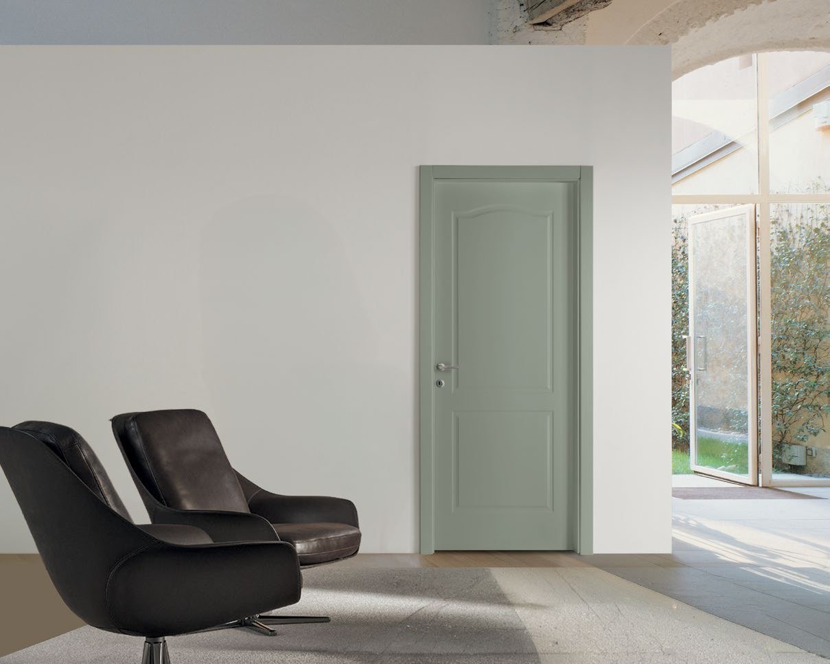 Porte intérieure dans un intérieur architectural