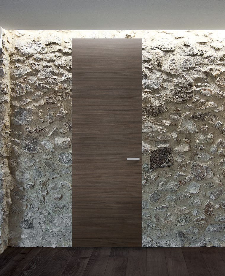Porte intérieure dans un intérieur architectural