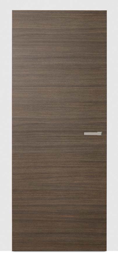 Porte intérieure en bois gris-brun